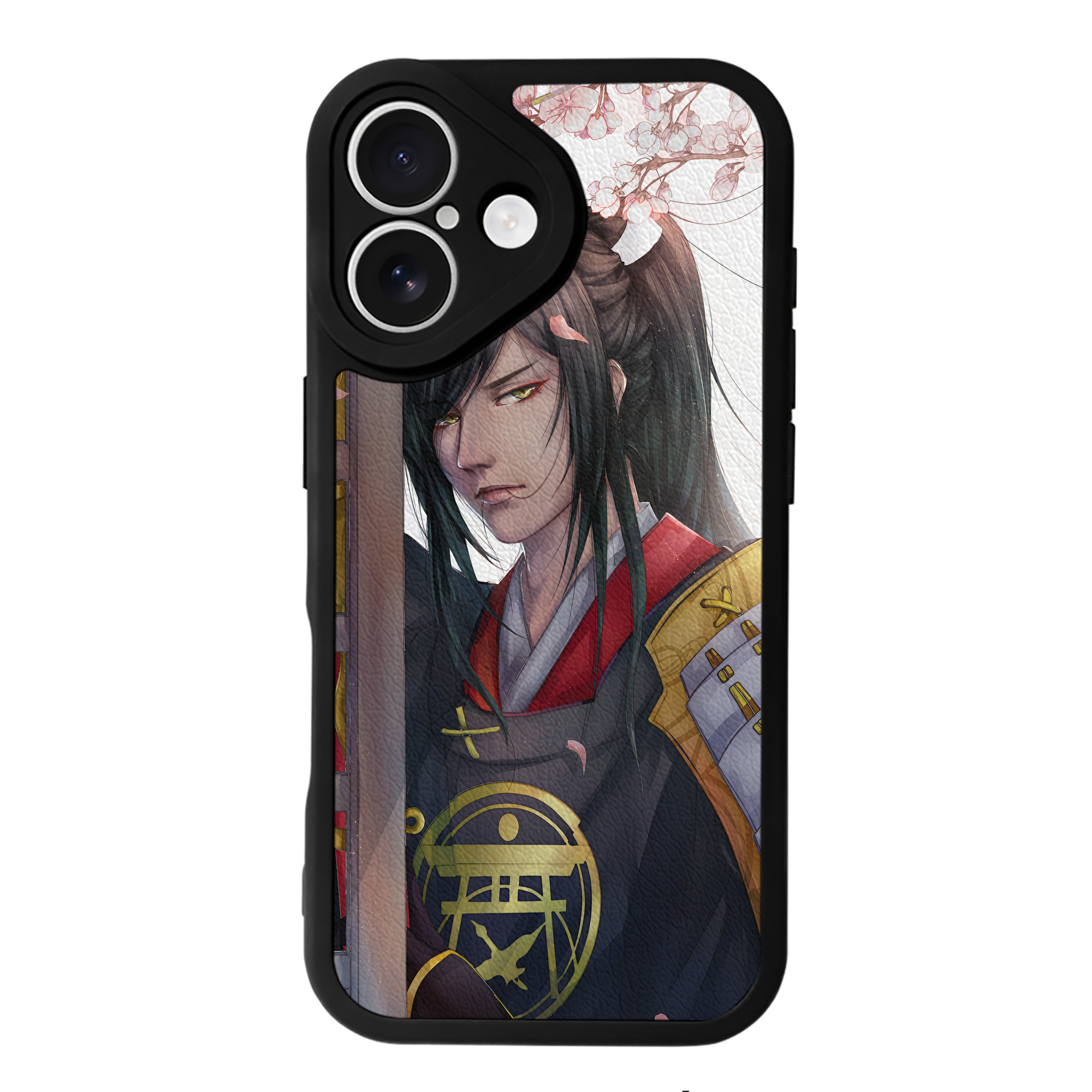 （画像用） 刀剣乱舞 Touken Ranbu 【iPhone 16シリーズ対応】シリコンスマホケース（レザー調） 材質：シリコン
